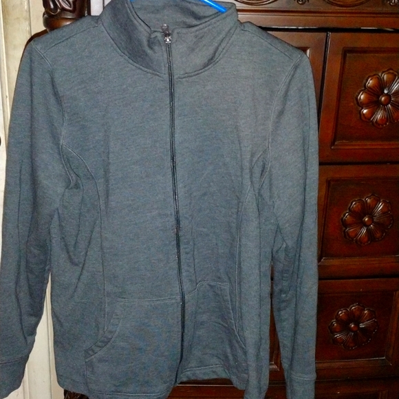 #41 ~ Gray Tek Gear Jacket Size Large - Picture 4 of 4